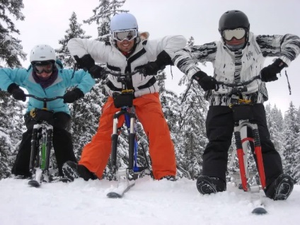 Snowbike sau pregătiți o 