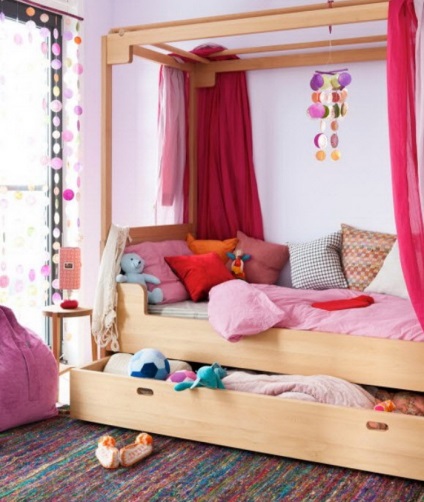 Dormitor pentru o fată - 100 de opțiuni pentru fiecare gust