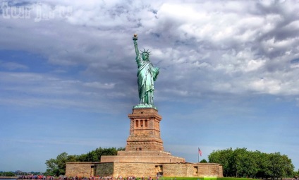 Statele Unite ale Americii, New York Liberty Island - vizita doamnă libertate