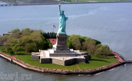 Statele Unite ale Americii, New York Liberty Island - vizita doamnă libertate