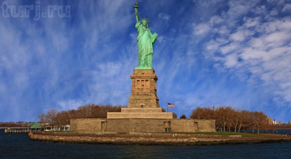 Statele Unite ale Americii, New York Liberty Island - vizita doamnă libertate