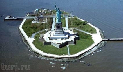 Statele Unite ale Americii, New York Liberty Island - vizita doamnă libertate