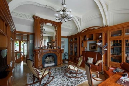 Art Nouveau în interiorul designului apartamentului, idei de fotografie