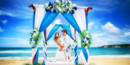 Esküvő egy kenuban a strand Cap titok - Donald Trump Dominicana (DV) - az üzemeltető esküvői