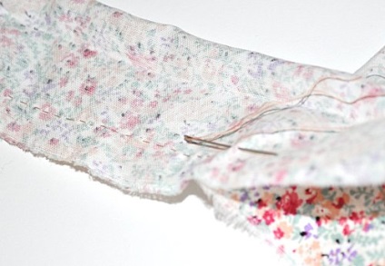 Mărgele textile prin mâinile lor, lucrare creativă