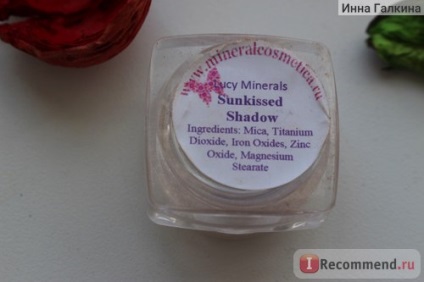 Тіні-хайлайтер lucy minerals sunkissed - «ніжні поцілунки сонця від lucy minerals