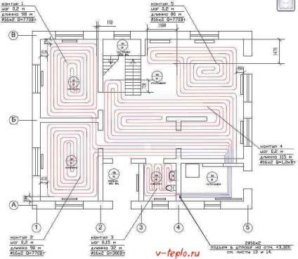 Apă caldă cu mâinile - o instruire dovedită pentru instalarea video și schemele de așezare