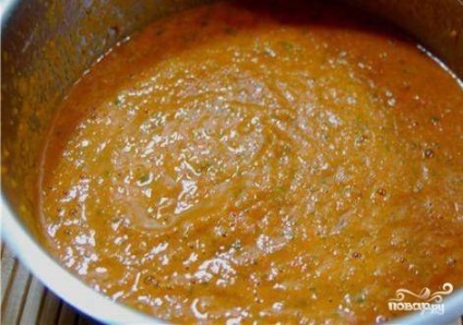 Supă de tomate cu mieluri - rețetă pas cu pas cu fotografie