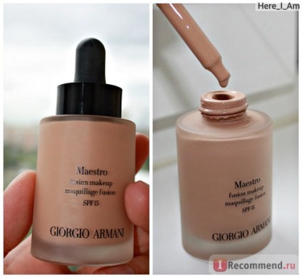 Тональний крем giorgio armani maestro fusion makeup spf 15 - «невагоме тональний засіб для