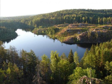 Lacul triunghiular - un colț unic al Rusiei