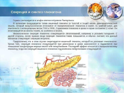 Урок по темі гормони підшлункової залози