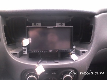 Instalarea înregistratorului de casete radio - totul despre mașinile kia, kia