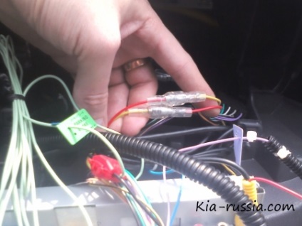 Instalarea înregistratorului de casete radio - totul despre mașinile kia, kia