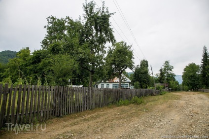 Satul de munte înaltă Pshu