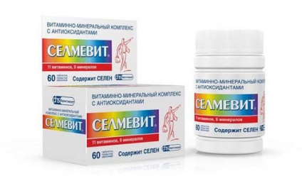 Vitamina selmevit compoziție, utilizare, contraindicații