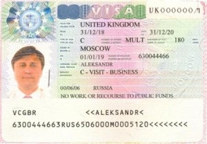 Visa în Marea Britanie (Anglia, Londra) pentru ruși în 2017