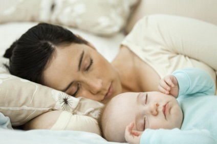 Milyen korban kell számolnia a baba aludni a szülőkkel