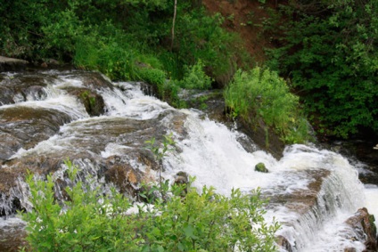 Водоспад грохотун в кунгурке - наш урал