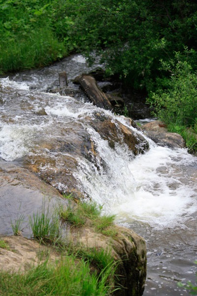 Водоспад грохотун в кунгурке - наш урал