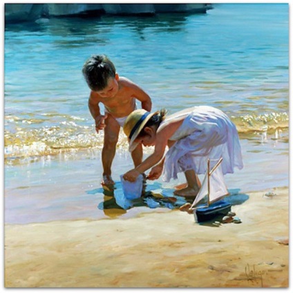 Magic copii - artist Vladimir Volegov