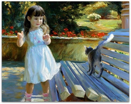 Чарівні діти - художника володимира Волегова