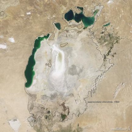 Întoarcerea Mării Aral în Kazahstan