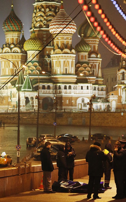 În centrul Moscovei în spate, unul dintre liderii opoziției a fost ucis și coautor al raportului Putin