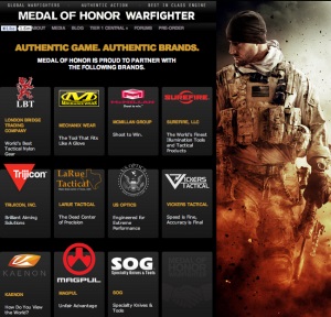 Характеристики зброї в warfighter близькі до реального, moh warfighter