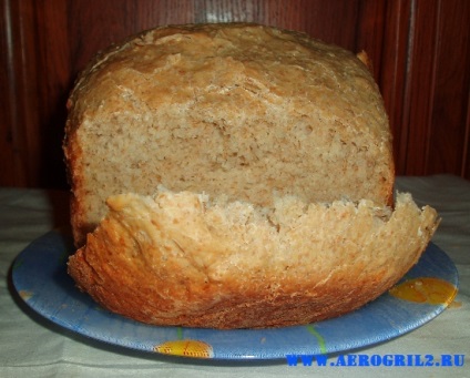 Kenyér 5 gabonafélék - a kenyér gép recept