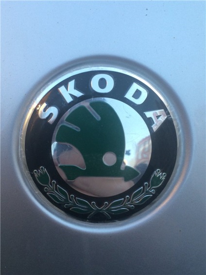 Заміна емблеми - skoda - на кришці багажника