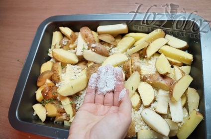 Cartofi coapte în cuptor - cum să gătești delicioase, hozoboz - știm despre toate produsele alimentare