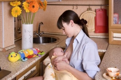A stagnálás tej szoptató anyák, mit kell tenni