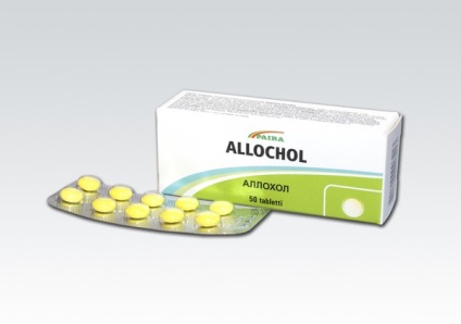Listă de medicamente și indicații privind utilizarea preparatelor din colagogue Allochol și
