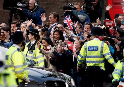 Steaua romanului Printul William și Kate Middleton, salut! Rusia