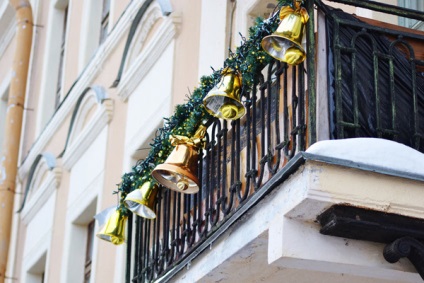 20 Idei de a decora un balcon pentru noul an, mai proaspăt - cel mai bun din Runet pentru o zi!