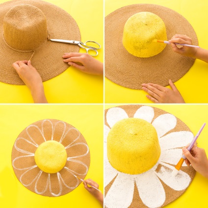 3 Mod simplu și viu de a actualiza pălăria de vară - teritoriul de stil și creativitate