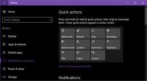 Action center в windows 10, droidbug