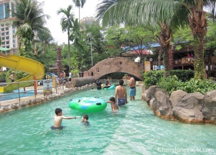 Aquapark în laguna Kuala Lupur Sanvey