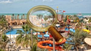 Élményfürdő Wild Wadi vízipark Dubaiban