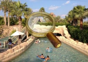 Élményfürdő Wild Wadi vízipark Dubaiban