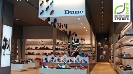 Angol márkájú cipő dűne (Dune)