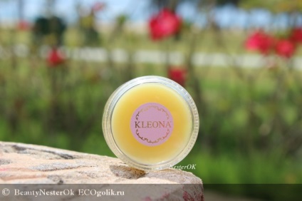 Balsam de buze vanilie de înmuiere kleona - recenzie ecoblocher beautynesterok