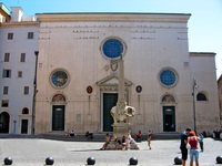 Bazilica santa-maria-sopra-minerva - ce trebuie vazut in interior, ce este basilica notabila, orele de deschidere