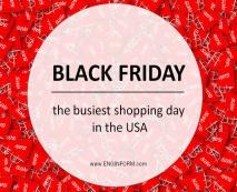 Black friday the busiest shopping day in the usa