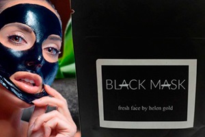 Fekete maszk fekete pontok - a készítmény használatát, ahol vásárolni