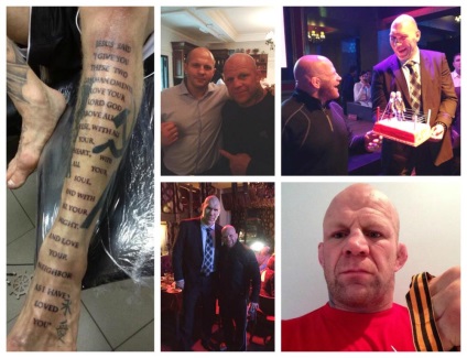 Soldatul Jeff Monson a spus despre tatuaj - patria - și dragostea Rusiei, canalul 360