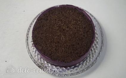 Tort de tort de afine cu tort de gătit pas cu pas, cu mousse de afine