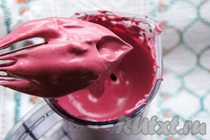 Blueberry mousse - a recept egy fotó
