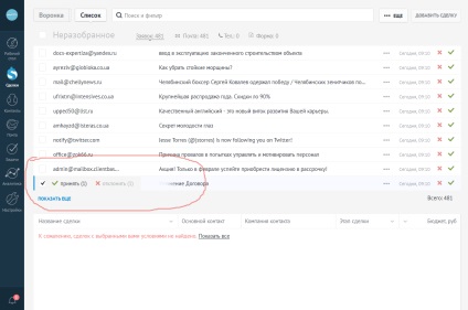 Crm і вбудований email клієнт (на прикладі amocrm)