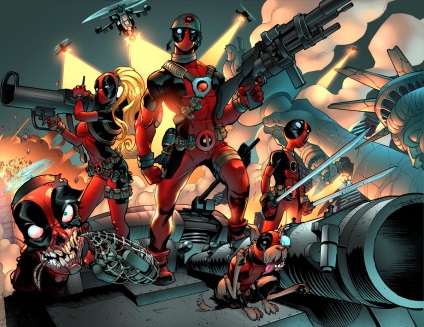 Deadpool, Deadpool képregények, Deadpool képregények, Deadpool Marvel